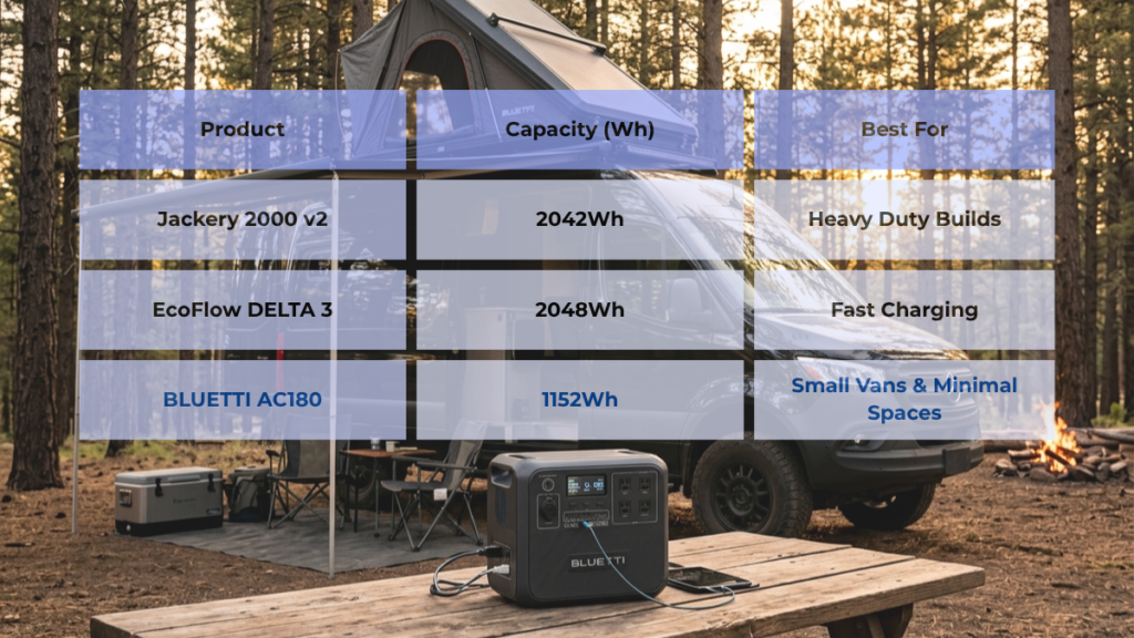 rv power wattage comparison chart